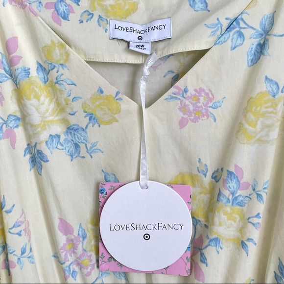 LoveShackFancy NWT yellow dress - Picture 8 of 9